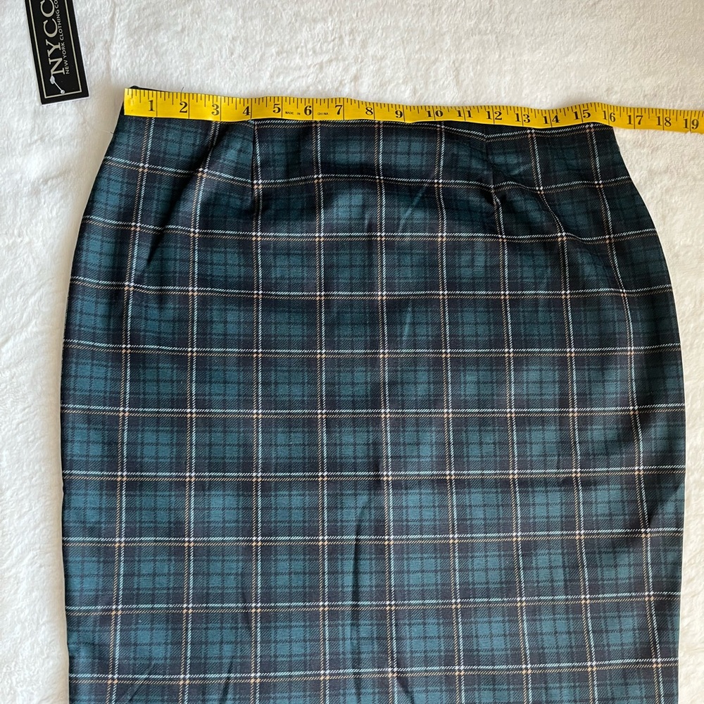 NYCC Green Trumpet Style Skirt Size M - Picture 4 of 7